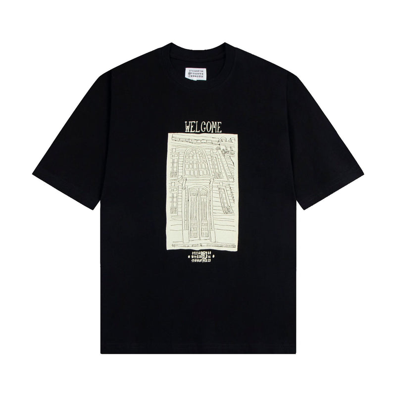 Maison Margiela T-Shirts Crew Neck Loose Short Sleeve T-Shirt