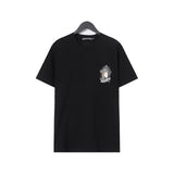 CHH Chrome Heart T Shirts Croix Hands Ribbon Cross