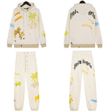 Palm Angle Pants Palm Angels Coconut Lettered Casual Trousers for Men and Women Track Sweatpants