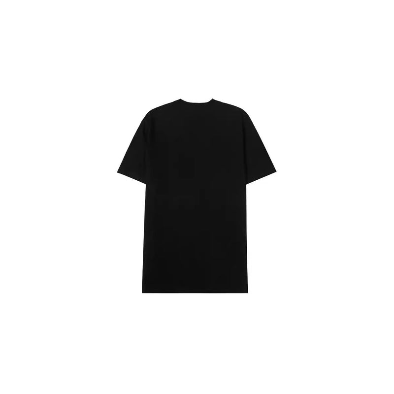 CHH Chrome Heart T Shirts Crowe Sanskrit Rainbow Smiley Flower Horseshoe Print T-Shirt Short Sleeve