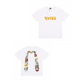 Evisu T Shirts Loose Versatile Casual T-Shirts