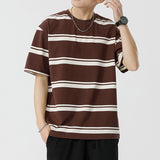 Mariner Shirt Summer Couple's Short-Sleeved T-shirt Japanese Leisure Loose