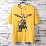 Basketball Sports T Shirt Pure Cotton Loose Short Sleeve T-Shirt Men'S Lakers Kobe Basketball Sports Half Sleeve Clothes