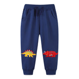 Boy Pants Children's Autumn Clothing Children's Pants Boys' Dinosaur Sports Pants