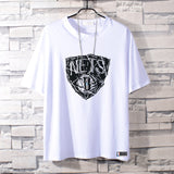 Basketball Sports T Shirt Nba Basketable Nets Team Owen 11 Sports Pure Cotton T-Shirt Male Summer Round Neck All-Matching Student