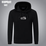 Dsq2 Hoodie DSQ Lian D2 Autumn and Winter Printing Sweater Trendy Men