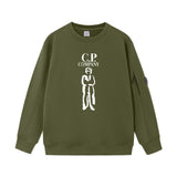 Cp Company Sweatshirts Autumn and Winter Solid Color Sweatshirts Men and Women
