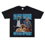 Film Star T Shirt Movie Green Book Loose Retro Street Pure Cotton Personalized T-shirt Men and Women