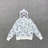 Bape Hoodie Luminous Zip-Up Cardigan Hoodie