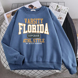 Trend Casual Woman Pullover Florida Superior Athl Hoodie