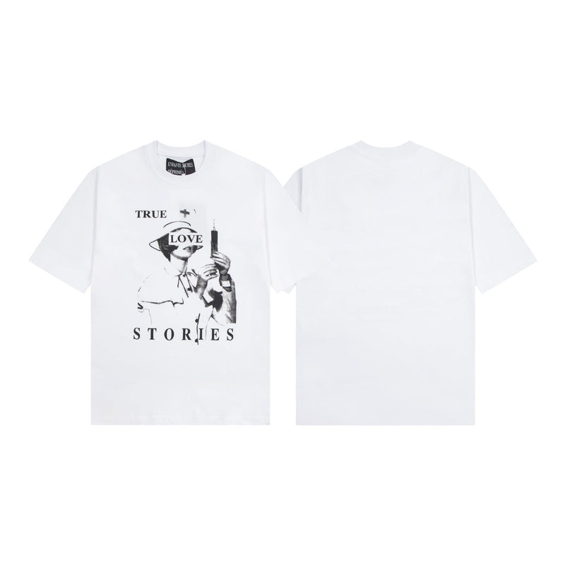 ERD T Shirts Short Sleeve Loose-Fitting Casual T-shirt