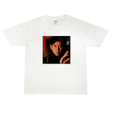 Film Star T Shirt Loose Street Cotton Small Neckline T-shirt for Men and Women