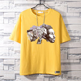 Basketball Sports T Shirt Basketball Sports Lakers Memorial Kobe Short Sleeve T-Shirt Male Students All-Match Loose