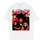 21 Savage T Shirts Loose Distressed T-shirts