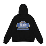 Rhude Hoodie Cotton Hoodie Sweater for Men and Women