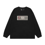 Vlone Sweatshirts Fall/Winter Dollar Big V Letter Crew Neck