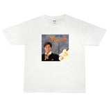 Film Star T Shirt Loose Street Cotton Small Neckline T-shirt for Men and Women