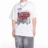 ERD T Shirts Loose Short Sleeve Vintage