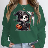 Setwear Clothes Men Women New Sweatshirt Cartoon Horror