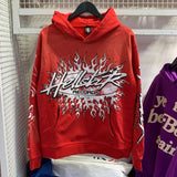 Mens trendy Hoodie & Pants Wash Water Make Old Sweater