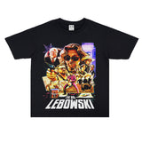 Film Star T Shirt Cotton Loose Nostalgic Short Sleeve American Retro Trendy T-shirt
