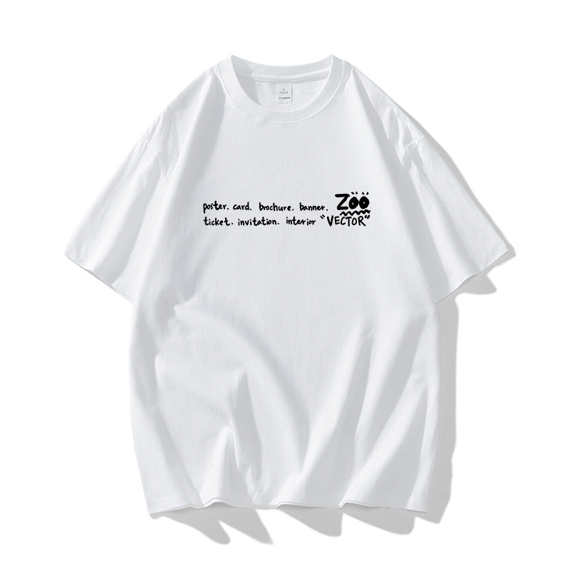 Nasa T Shirt Short-Sleeved T-Shirt Men'S Cotton Men'S Summer