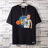 Basketball Sports T Shirt Summer Warrior Curry 3 Basketball Sports Breathable Short Sleeve T-Shirt Male Student