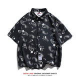 Men's Shirts Men's Summer Loose Shirt Coat
