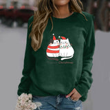 Casual Round Neck Women'S Pullover Raglan Long Sleeved