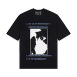 ERD T Shirts Short Sleeve Logo Cartoon Print Loose Casual
