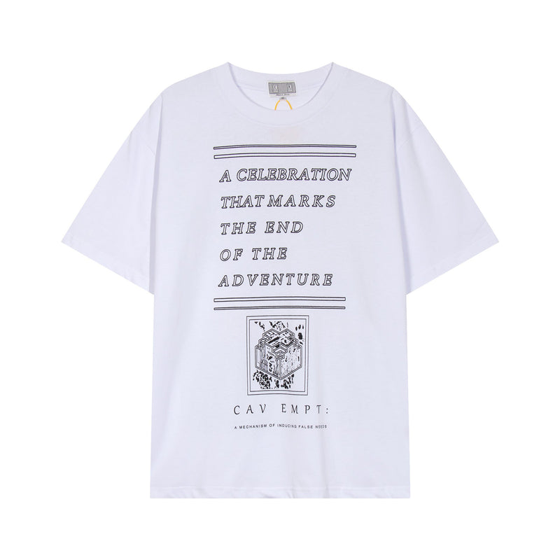 C.e t shirts abstract pattern printing short sleeve men and women