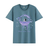 Basketball Sports T Shirt Summer Astronaut Short Sleeve T-Shirt Men And Women Loose