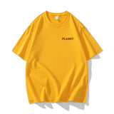 Nasa T Shirt Short Sleeve T-Shirt Summer Loose Couple Half Sleeve Top