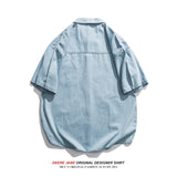 Men's Shirts Summer Loose Shirt Men's Casual