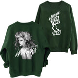 Lady Gaga Born This Way Sweatshirt Round Neck