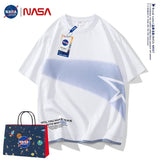 Nasa T Shirt Short-Sleeved T-Shirt Male And Female Trendy Summer Loose Top