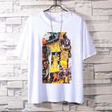 Basketball Sports T Shirt Basketball Sports Student Handsome Lakers Kobe Short Sleeve T-Shirt Men