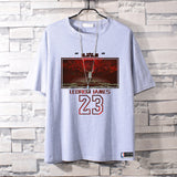 Basketball Sports T Shirt Kobe Short-Sleeved T-Shirt Men'S Cotton Student Korean Style Able Leisure Sports