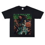 Film Star T Shirt Ace Agent Movie Short Sleeve Loose Retro American Print T-shirt