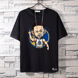 Basketball Sports T Shirt Summer Warrior Curry 3 Basketball Sports Breathable Short Sleeve T-Shirt Male Student