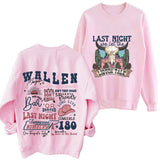 Thing At A Time Last Night Morgan Sweatshirt
