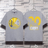 Basketball Sports T Shirt Curry 30 Thompson 11 Basketball Sports T-Shirt Student Loose Casual Breathable Short Sleeve Men