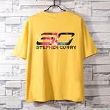 Basketball Sports T Shirt Curry Sports Short-Sleeved T-Shirt Male Student Korean Style Loose