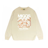 Gallery Dept Long Sleeved Shirt Fashion Brand Long Sleeve Long-Sleeved T-shirt Blouse