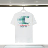 Casablanca T Shirts Fashion Casual Crew Neck Tee