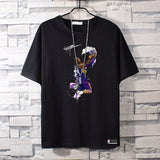 Basketball Sports T Shirt Basketball Sports Lakers Memorial Kobe Short Sleeve T-Shirt Male Students All-Match Loose