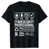 T-shirt Cybersecurity Programmer Men