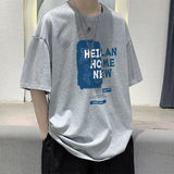 Nasa T Shirt Short Sleeve T-Shirt Men'S Summer Men'S Loose Half Sleeve