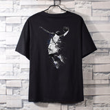 Basketball Sports T Shirt Nba Commemorative Kobe No. 24 Sweatshirt Student Short Sleeve T-Shirt Men'S Loose