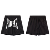 Purple Brand Shorts Summer Men Large Size Loose Casual
